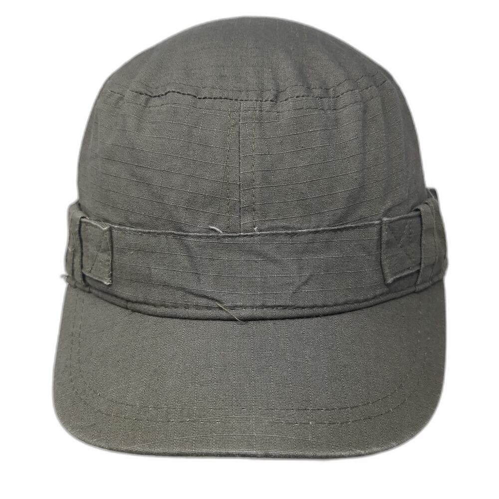Urban Bound Army Cap Green One Size Strapback Military Style Cadet Hat